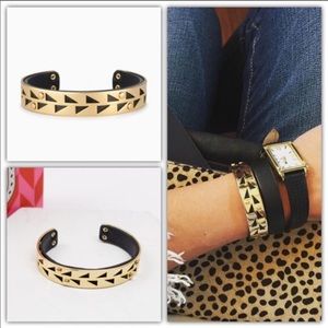 Stella and Dot Addison cuff, gold
